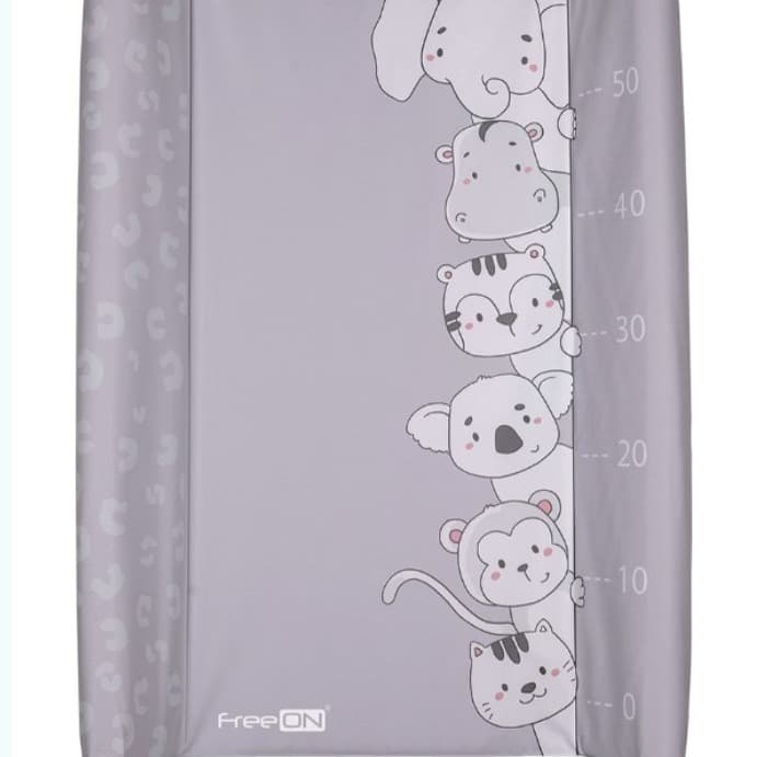 FREEON SOFT CHANGING BOARD ANIMALS, WITH ALTIMETER 50×70×10cm