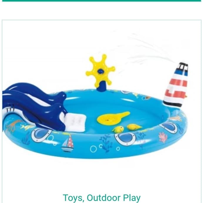 SUNCLUB MARINE LIFE SPRAY POOL