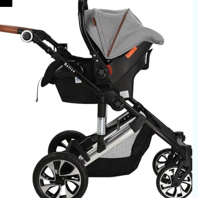 SEGGIOLINO AUTO PER BAMBINI GRIGIO BELIZE+PORT BEBE - 2