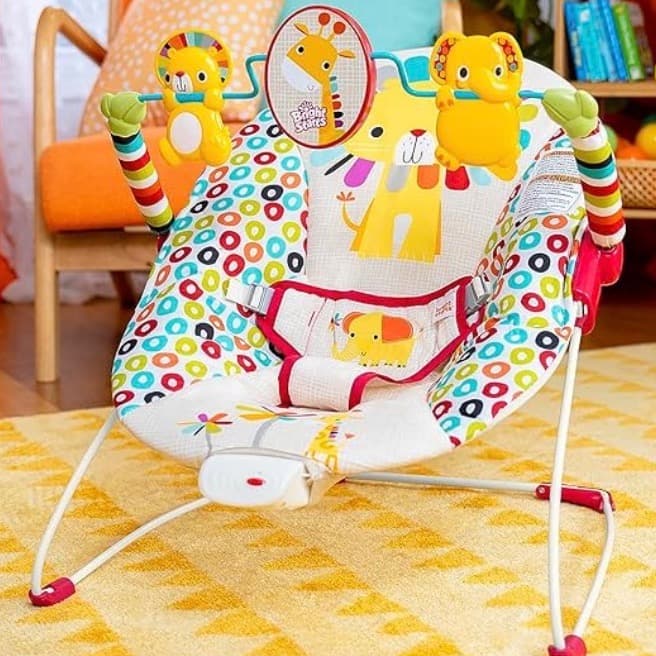 Babywippe mit Vibrationen in Playful Winwheels