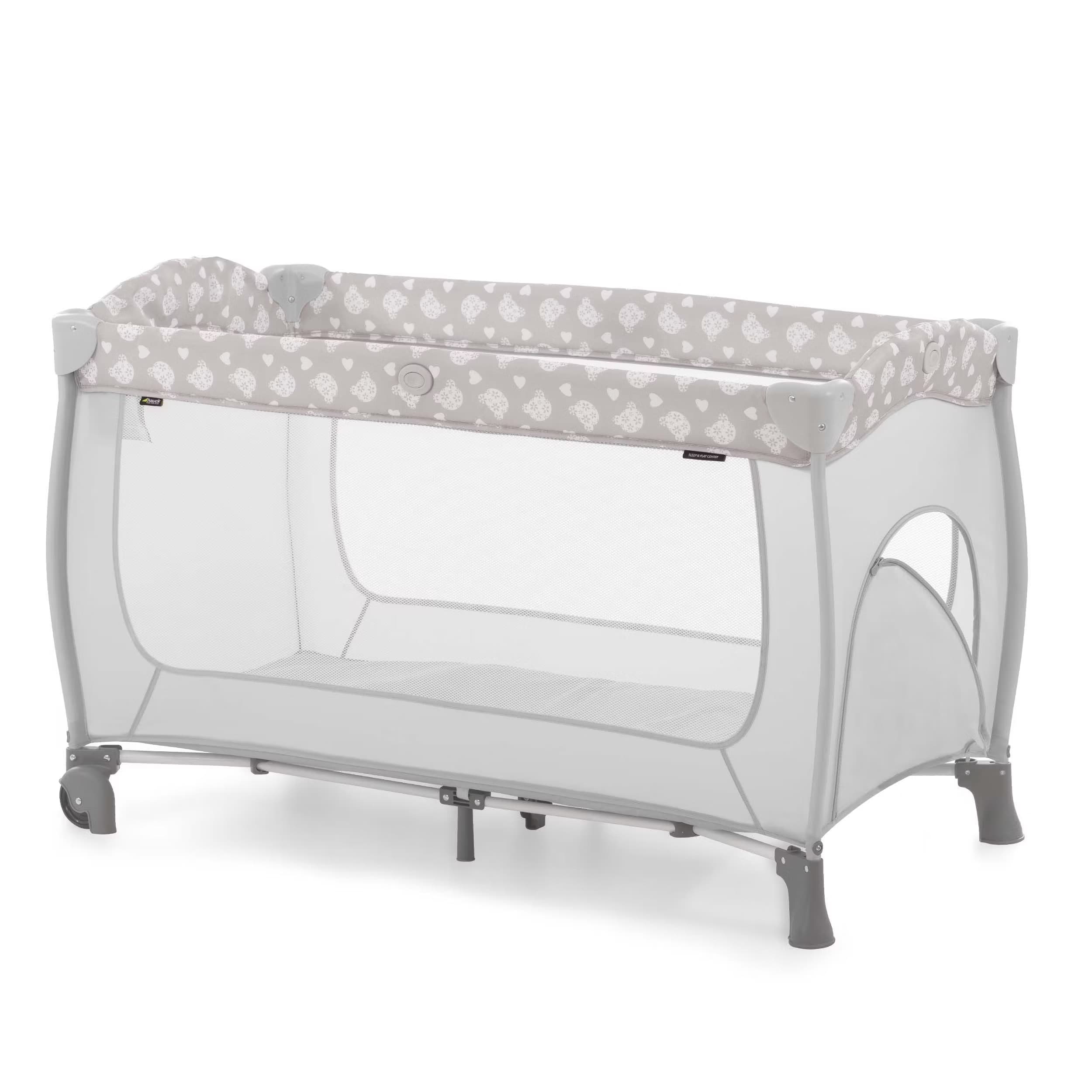Travel Cot | High-Comfort Roll-up Mattress included