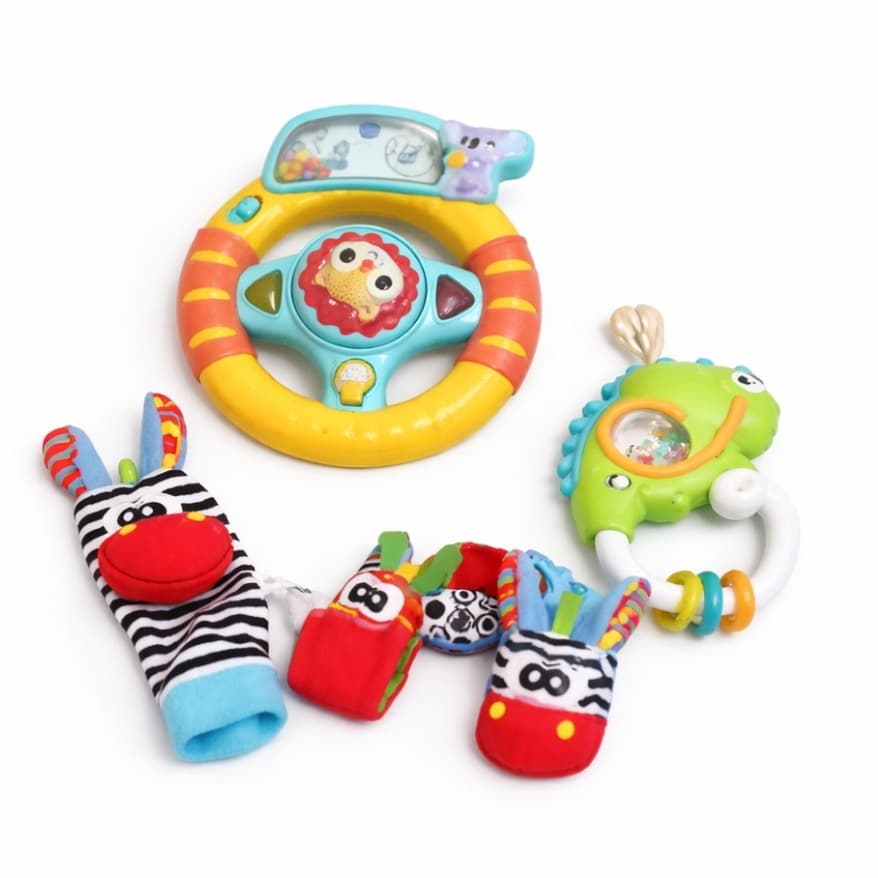 Baby Sensory Toy Set (0–12m) – Fun & Early Development