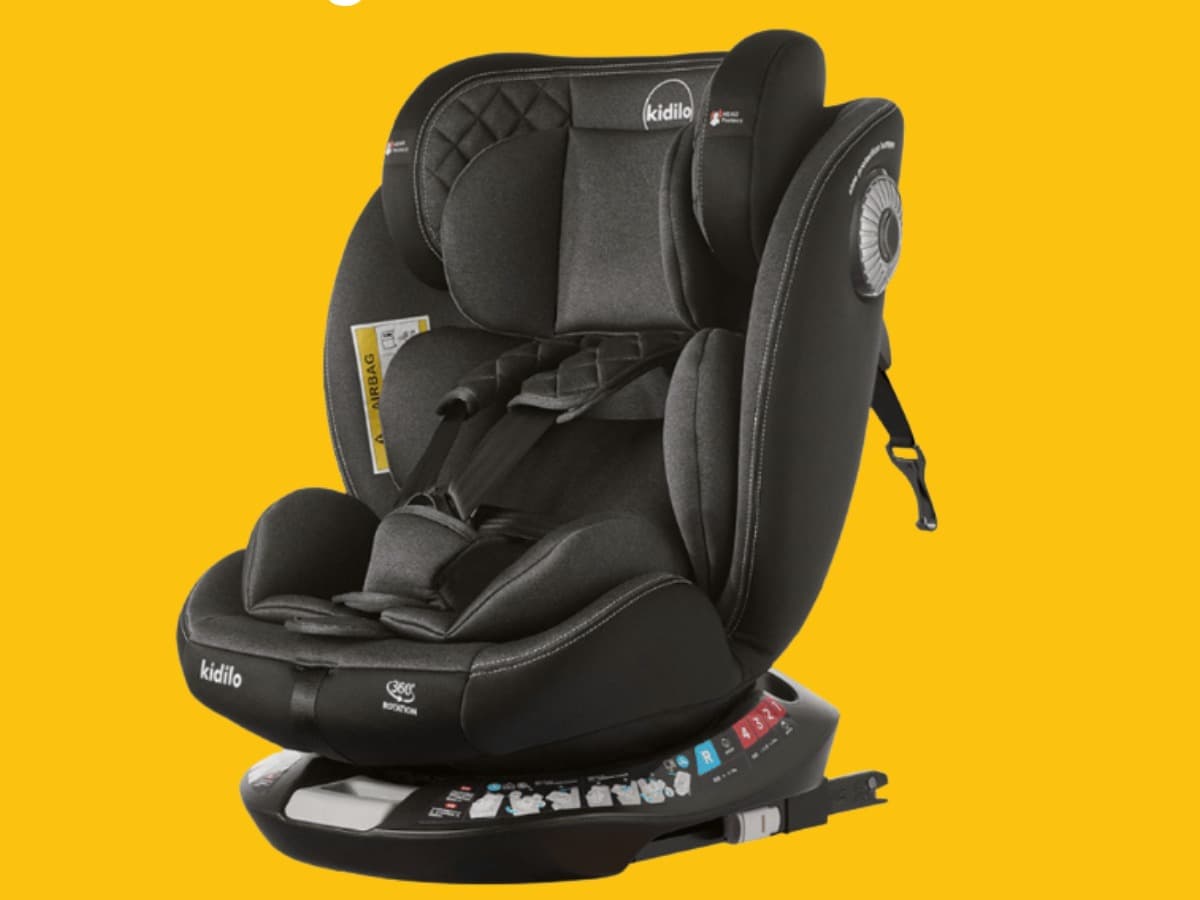 Konvertierbarer, um 360 drehbarer Isofix-Autositz