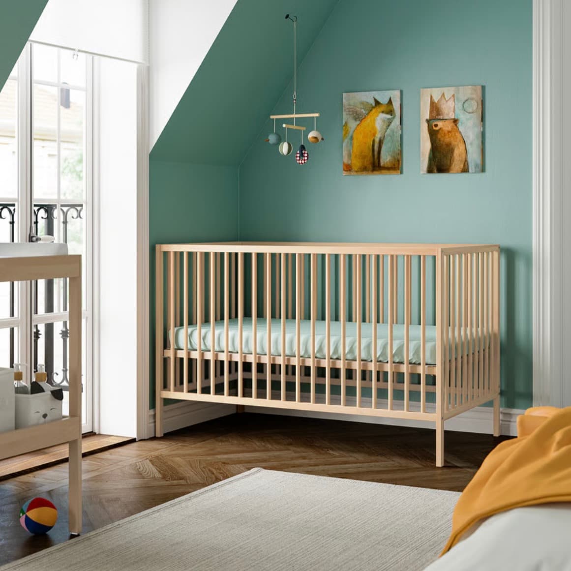 Wooden Crib (Minimalist Style)