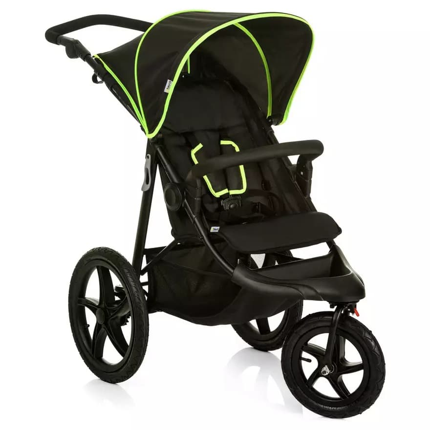 Cochecito Hauck Runner negro neón, hasta 25 kg