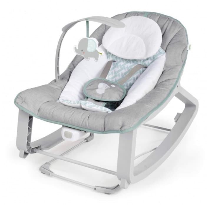 Ingenuity Keep Cozy 3-in-1 Grow with Me vibrierender Babywippsitz und Wippe für Säuglinge und Kleinkinder — Weber, Newborn and Up Weaver
