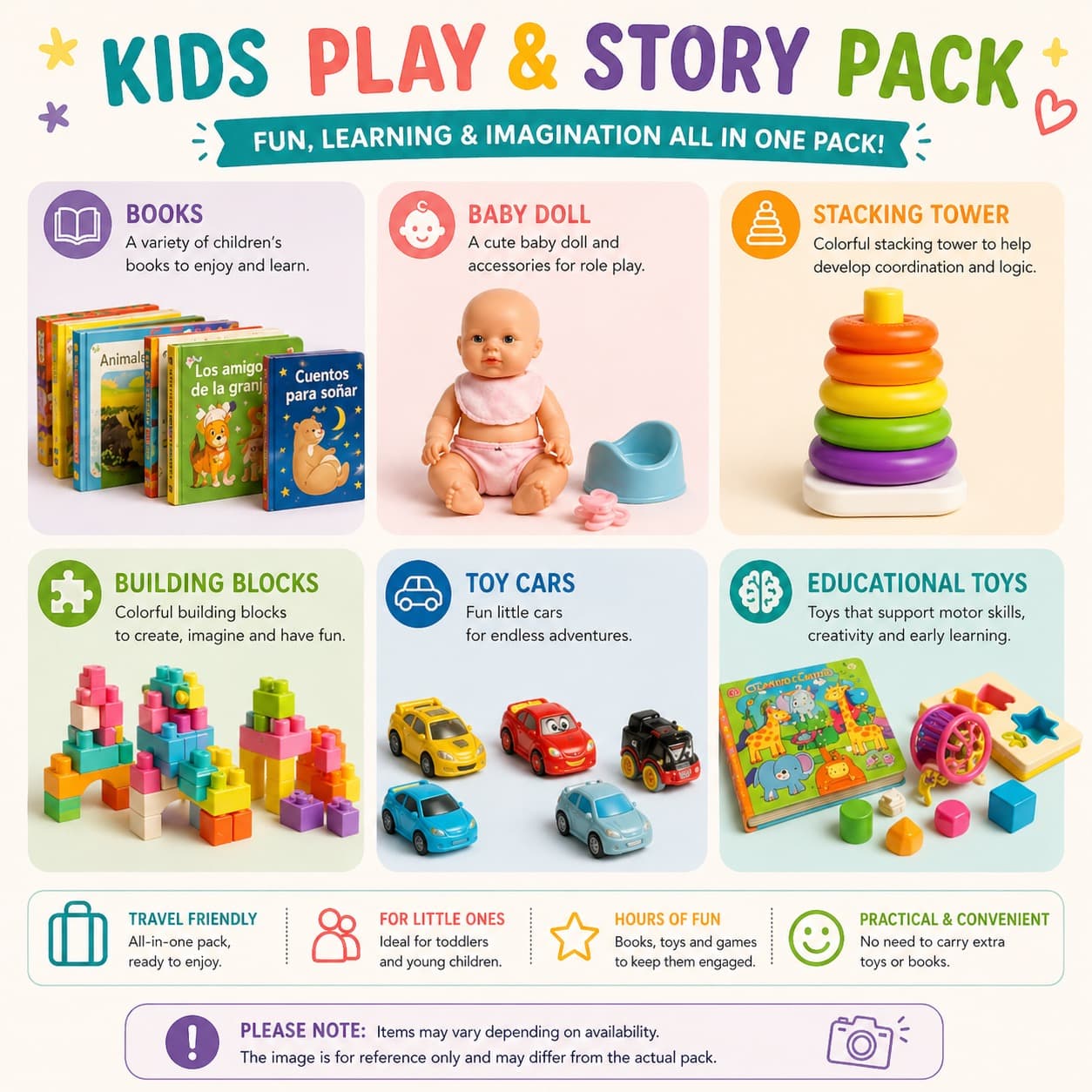 Histoires de jouets et de livres