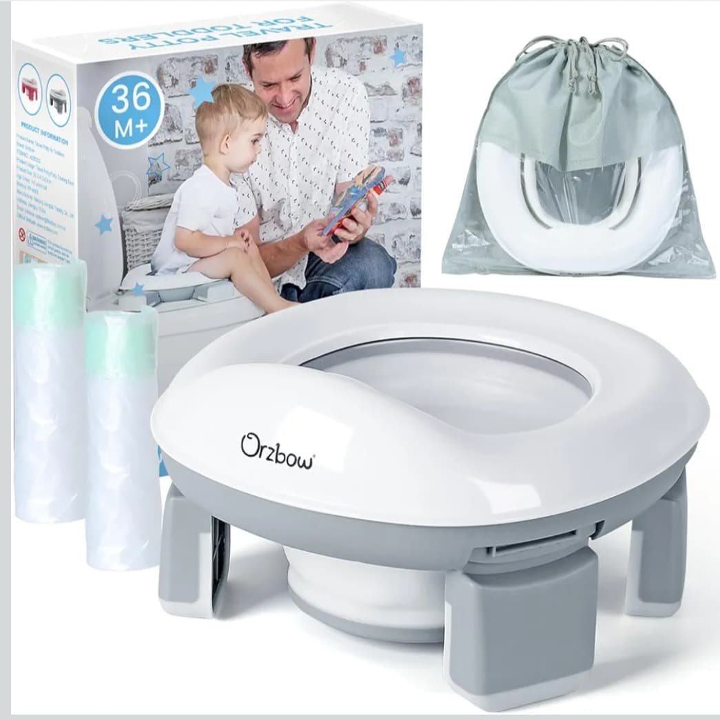 🚽 Vasino pieghevole da viaggio per bambini👶🚼 - 2