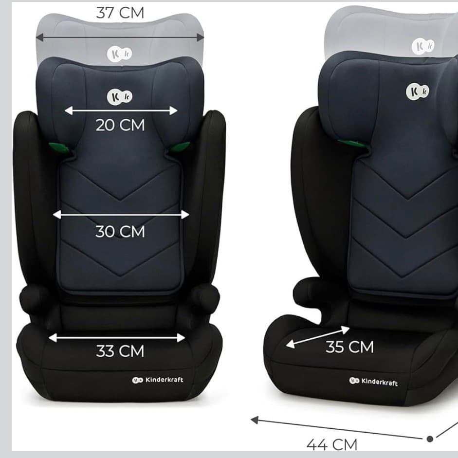 Kinderkraft I-SPARK i-Size Araba Koltuğu - Hafif ve Güvenli (100-150 cm/3,5 ila 12 Yıl) - 2