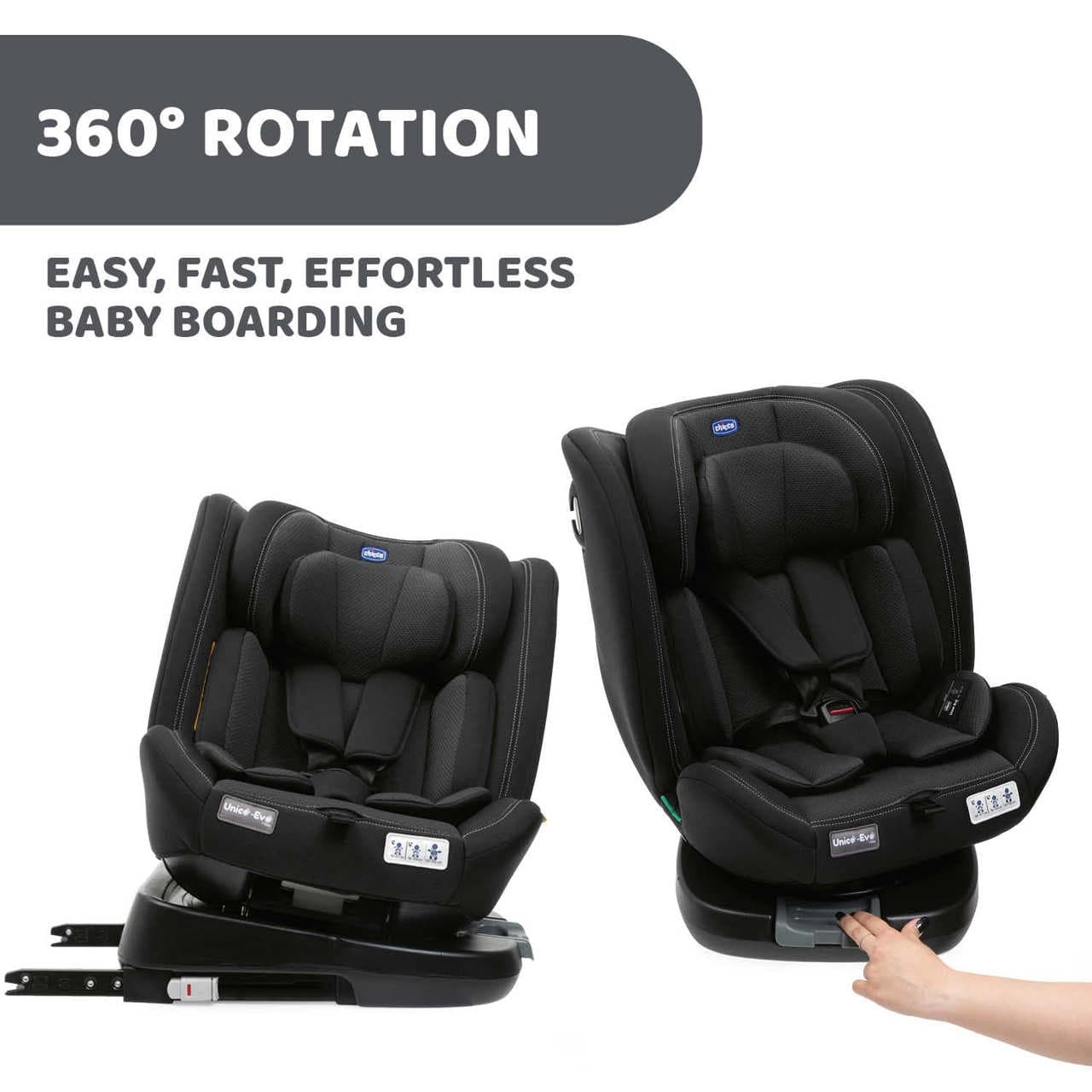 Seggiolino auto Chicco Unico Evo i-Size | 0—12 anni - 3