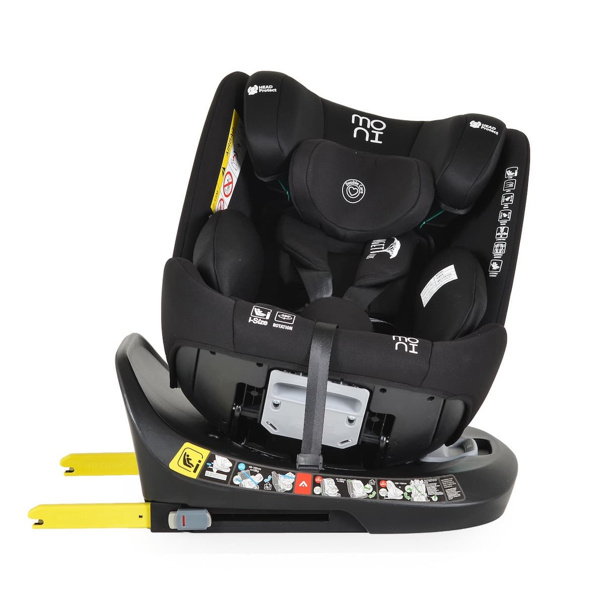 Asiento de coche Moni Serengeti i-Size, rotación de 360° | ISOFIX | Desde recién nacidos hasta 12 años - 2