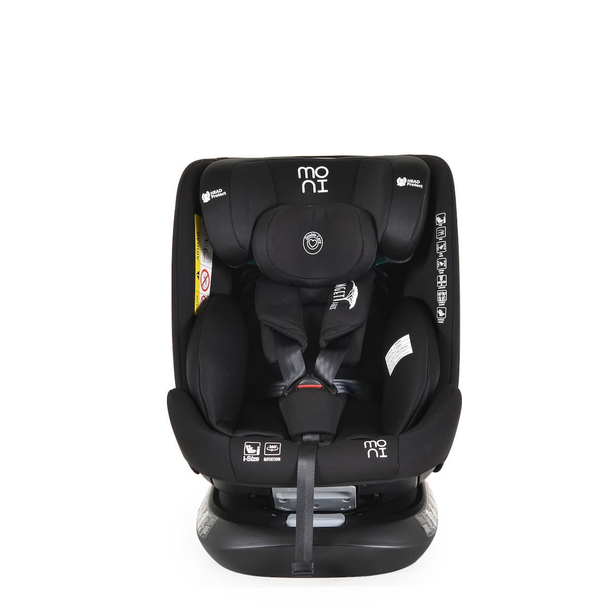 Asiento de coche Moni Serengeti i-Size, rotación de 360° | ISOFIX | Desde recién nacidos hasta 12 años - 6