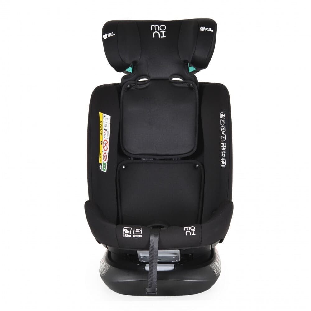 Asiento de coche Moni Serengeti i-Size, rotación de 360° | ISOFIX | Desde recién nacidos hasta 12 años - 10