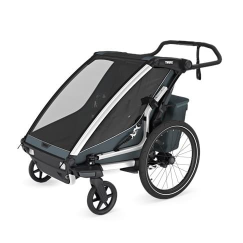 Remolque para bicicleta o cochecito doble Thule Chariot Cross 2 Double (0,5 a 4 años)