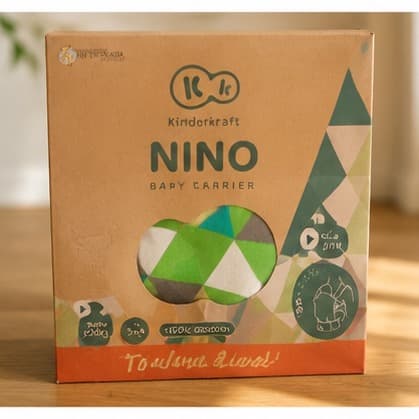 Kinderkraft NINO Ergonomik Bebek Taşıyıcısı/Kinderkraft NINO 20 kg'a kadar ergonomik bebek taşıyıcı - 4