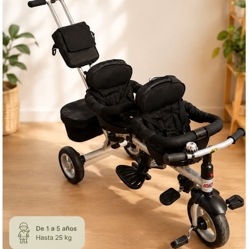 Double Evolutionary Tricycle / Triciclo gemelar evolutivo KBT