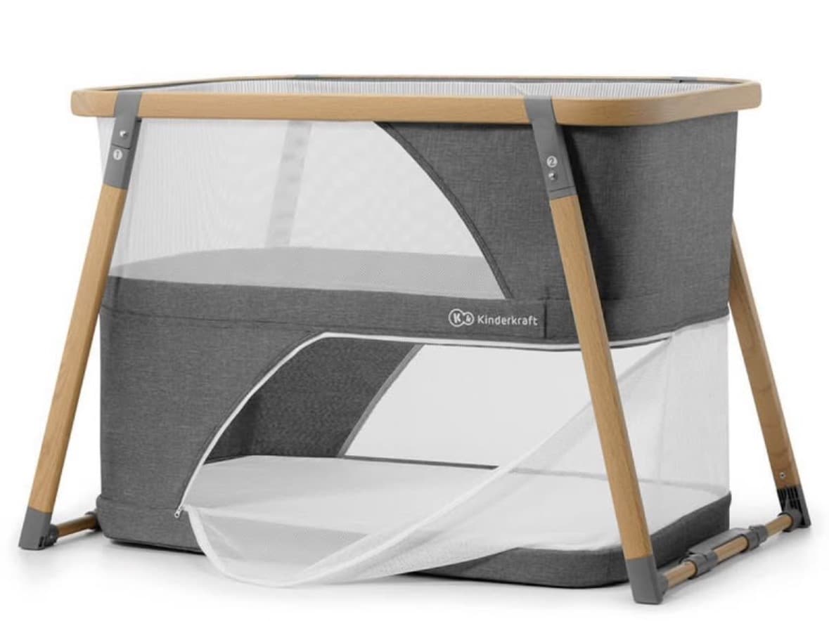 Culla per bambini Kinderkraft SOFI 4 in 1, grigio - 4