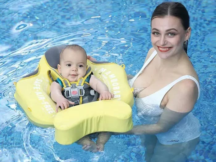 MamboBaby Bebek Can Ceketi 6-24 Ay Gölgeli ve 5 Noktalı Kemerli