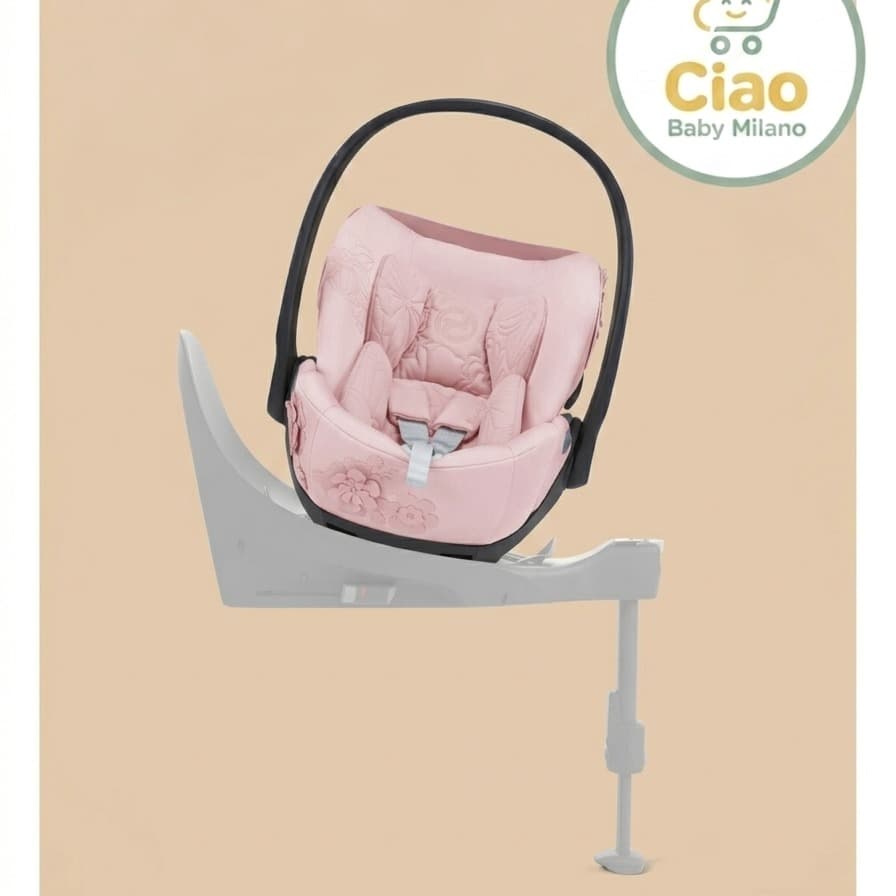 Cybex Cloud T basit çiçekler pembe - 4