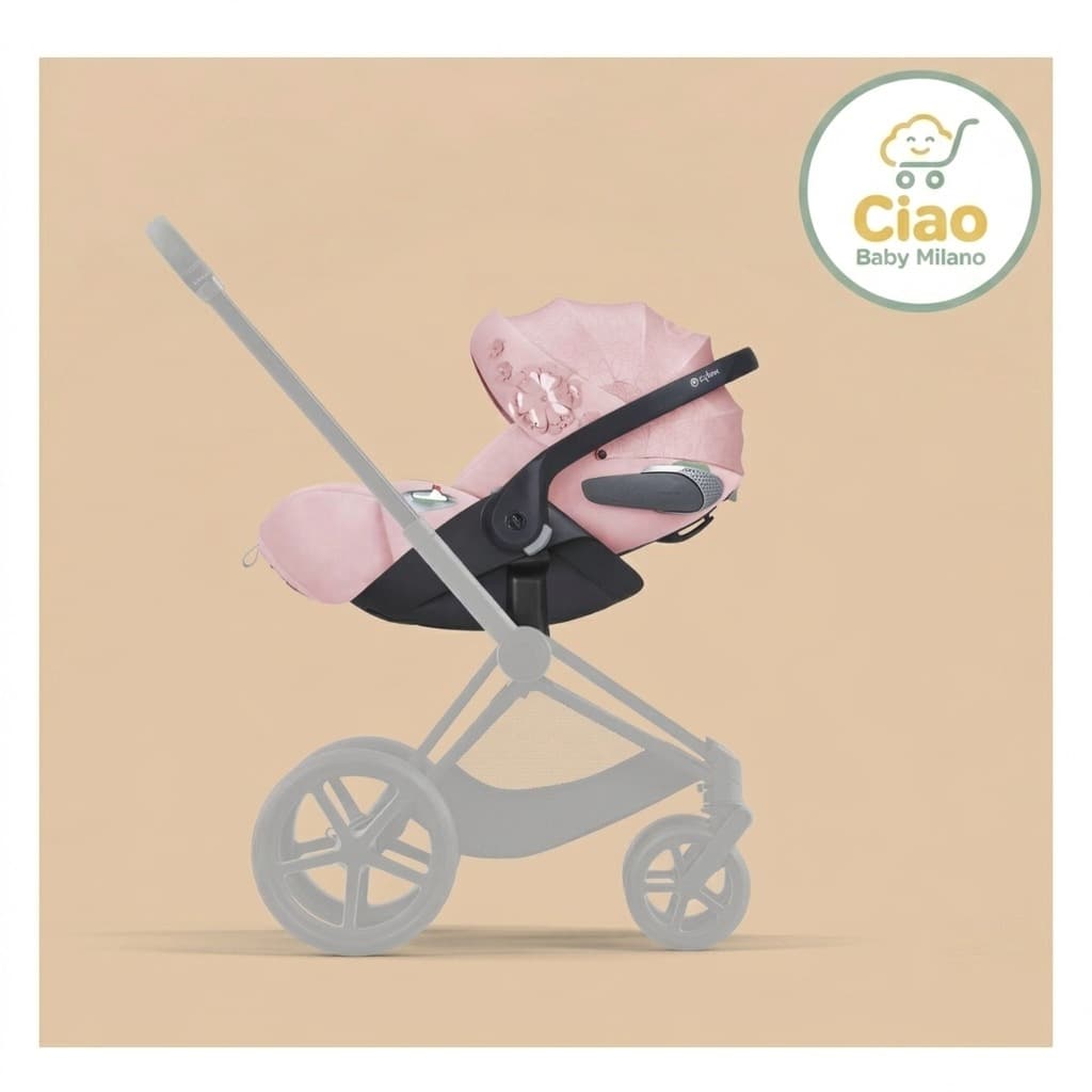 Cybex Cloud T basit çiçekler pembe - 3