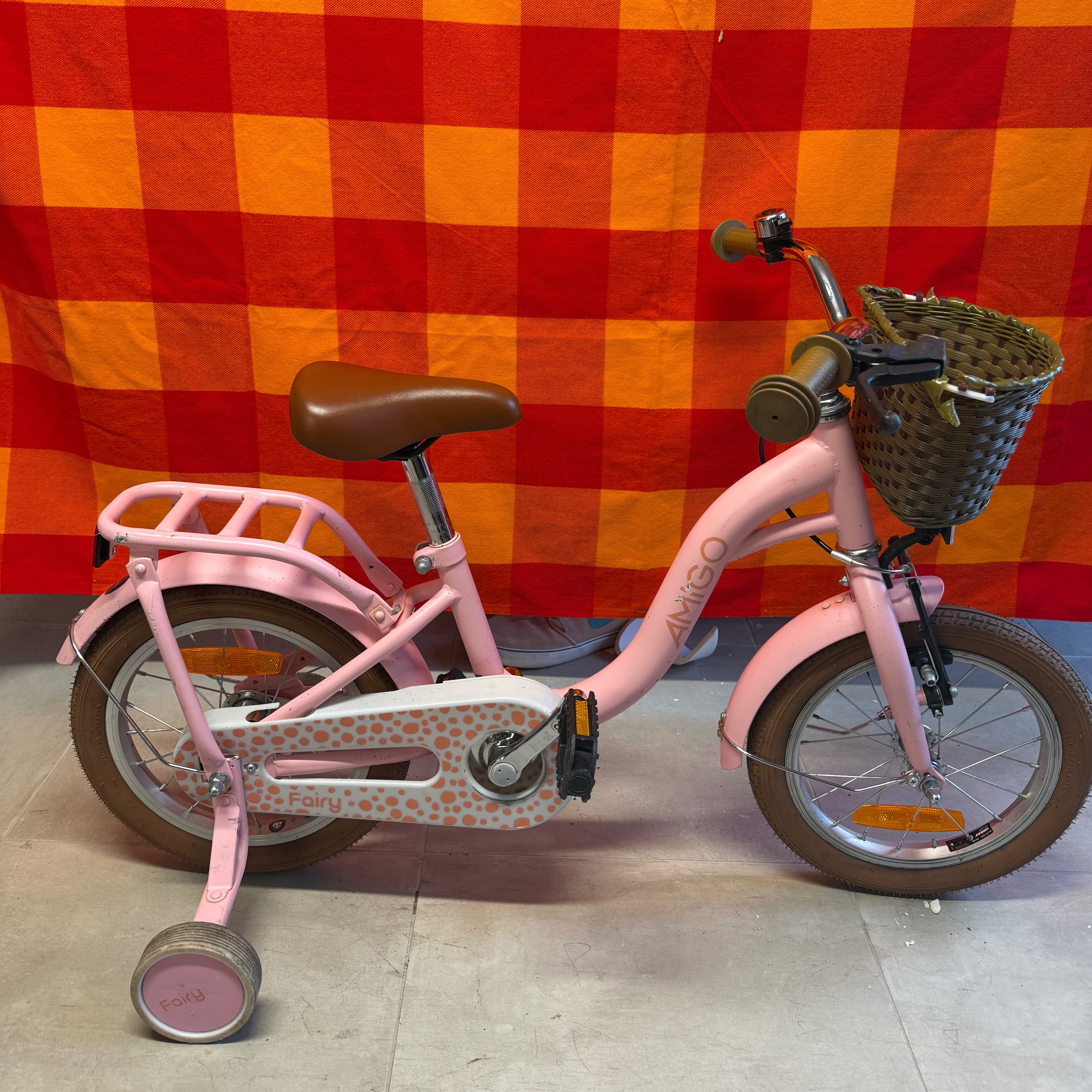 Bicicletta rosa per ragazze (3-5 anni) - 2