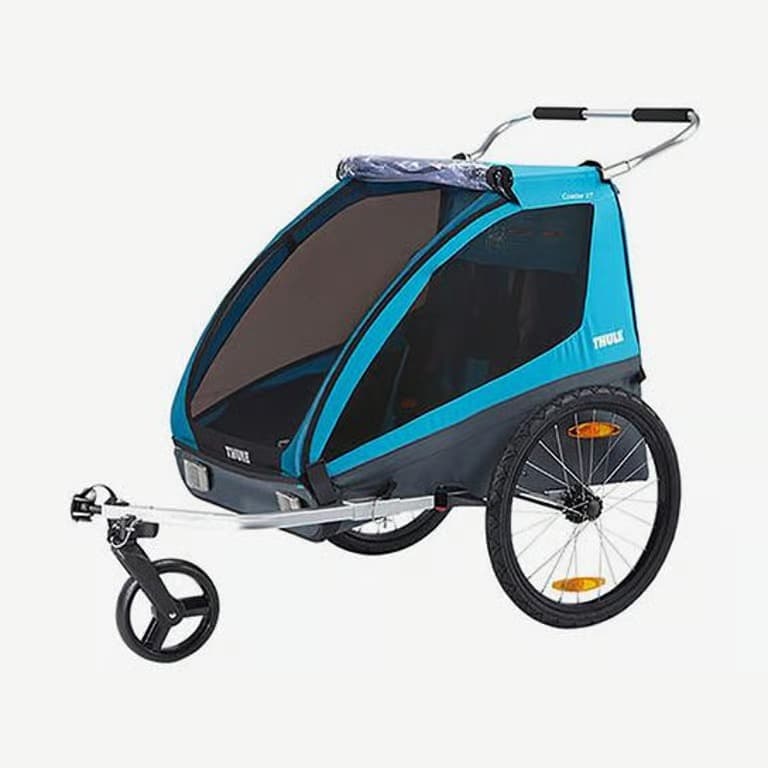 Remolque para bicicleta y cochecito Thule Chariot con paquete para recién nacidos