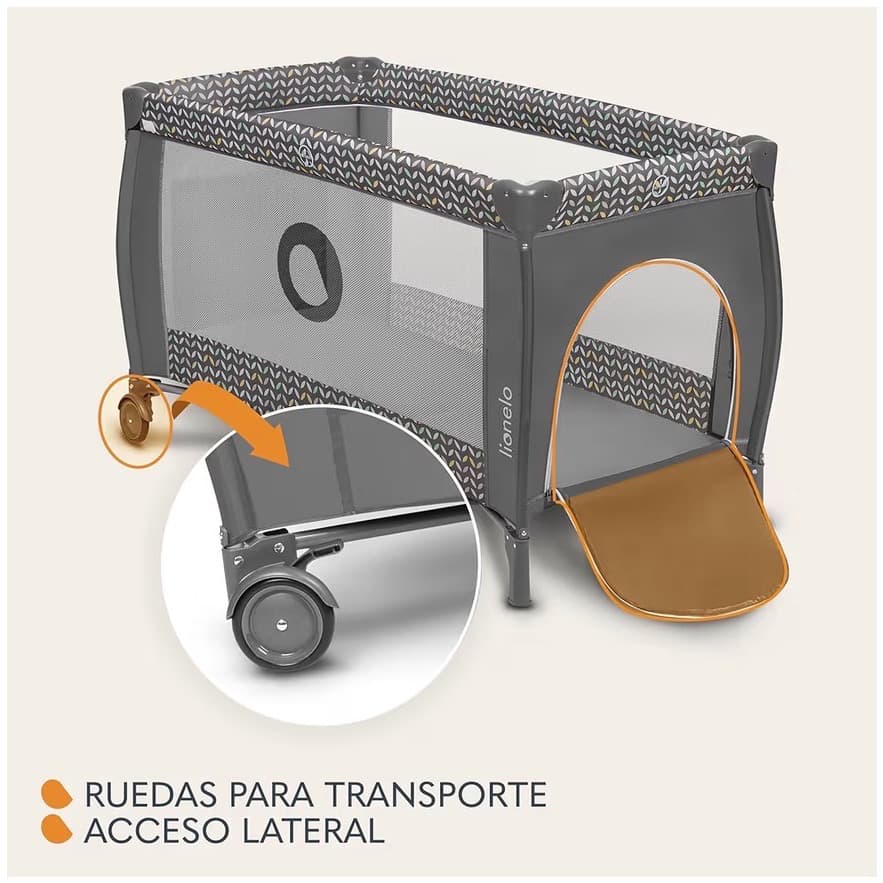 Lettino da viaggio per bambini 0-36 m (o max 15 kg) con materasso incluso - 6