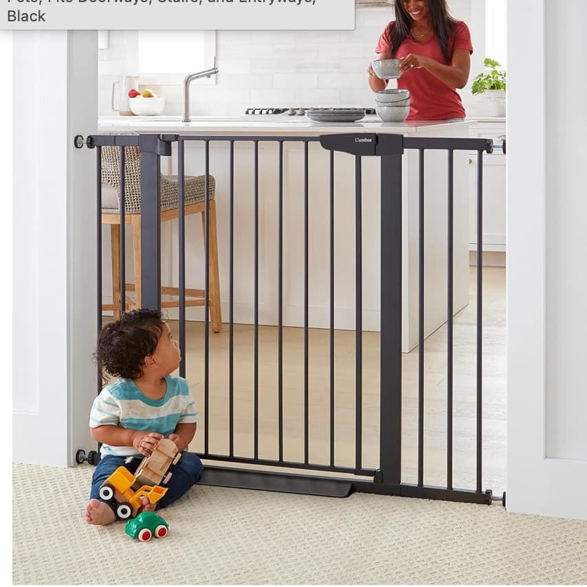 Extra hohes Babygitter (91 cm hoch)