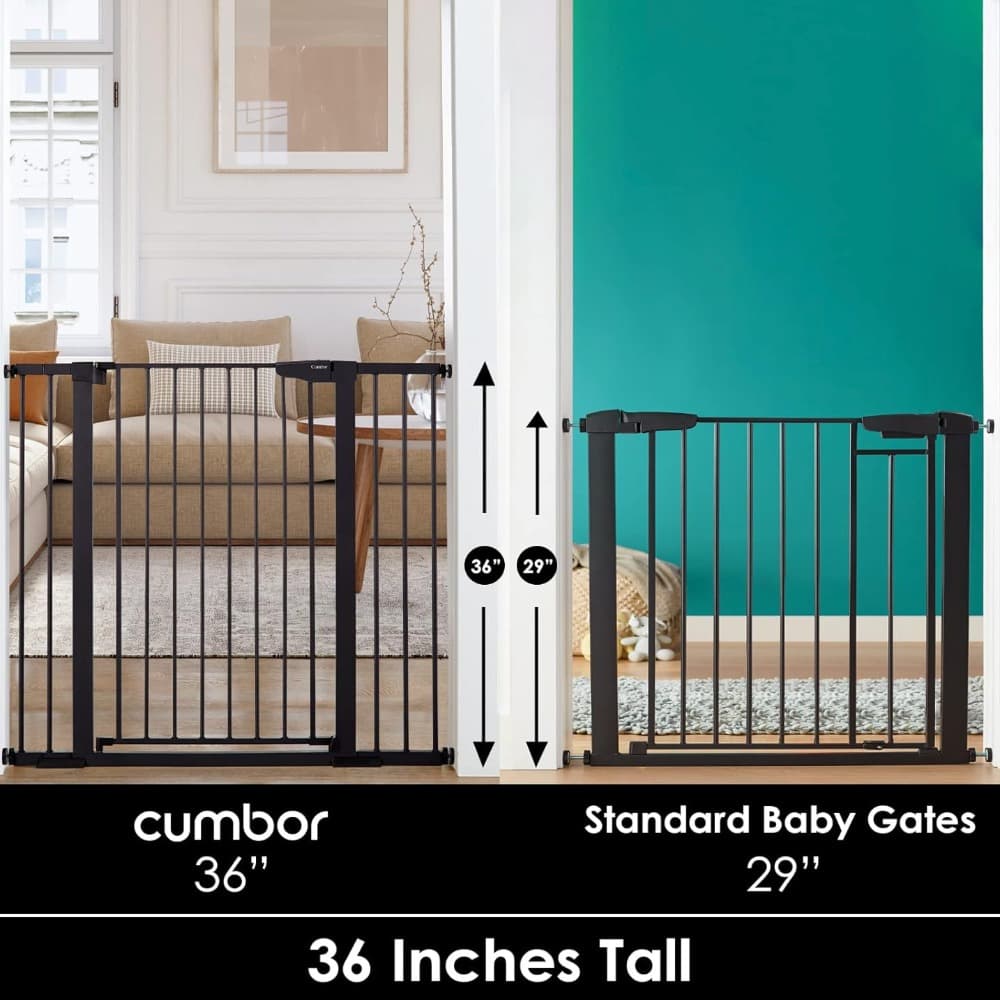 Cancello per bambini extra alto (altezza 91 cm) - 3