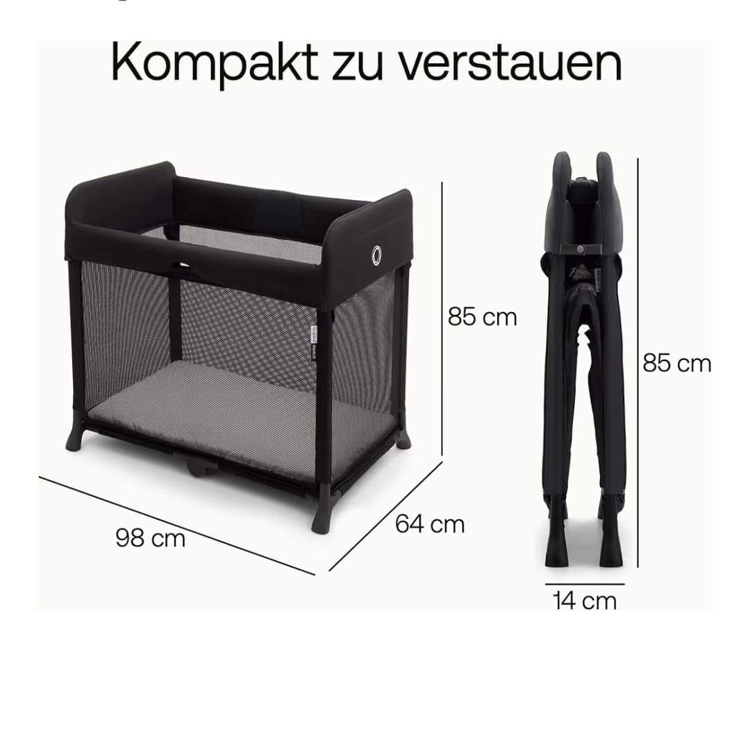 Stardust Reisebett, Premium Babybett (lettino/culla) für unterwegs - 5