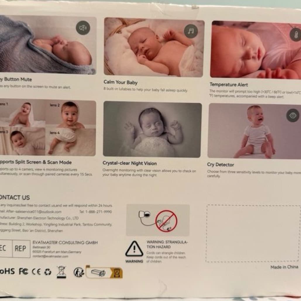 Video surveillance with baby monitor - 4