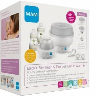 Sterilizzatore e scaldabiberon 6 in 1