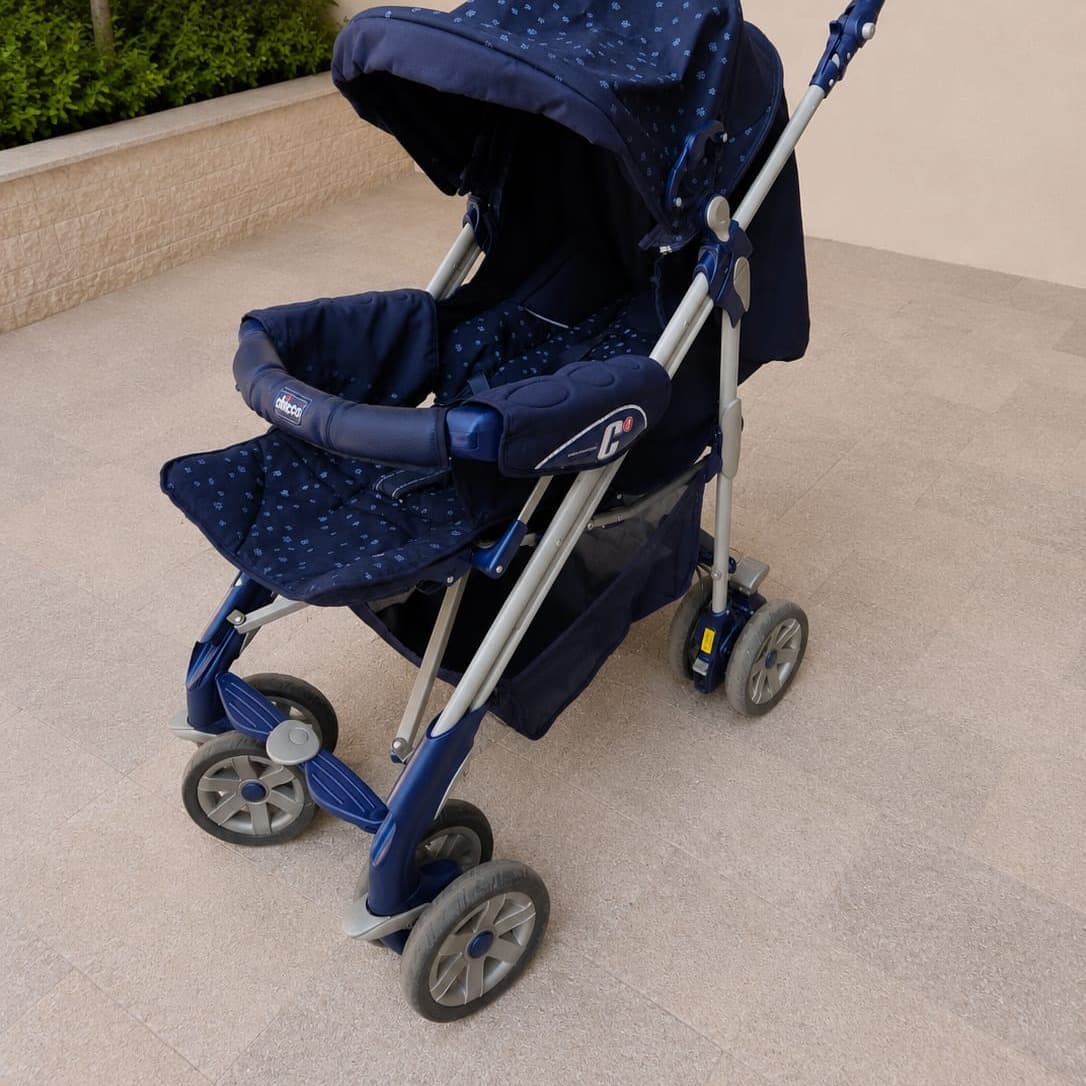 Chicco bebek arabası+bebek karyolası+araba tabanı 💙 - 3
