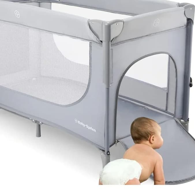 🛏️✨ Lettino con Fasciatoio, Materasso Extra e Set Lenzuola 👶💛 - 5
