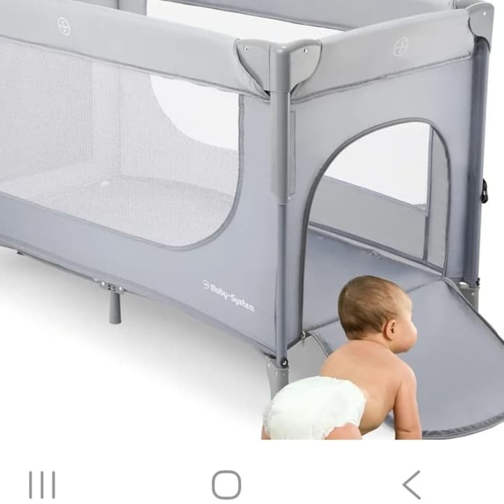 🛏️✨ Babybett mit Wickeltisch, zusätzlicher Matratze und Bettlaken-Set 👶💛 - 5