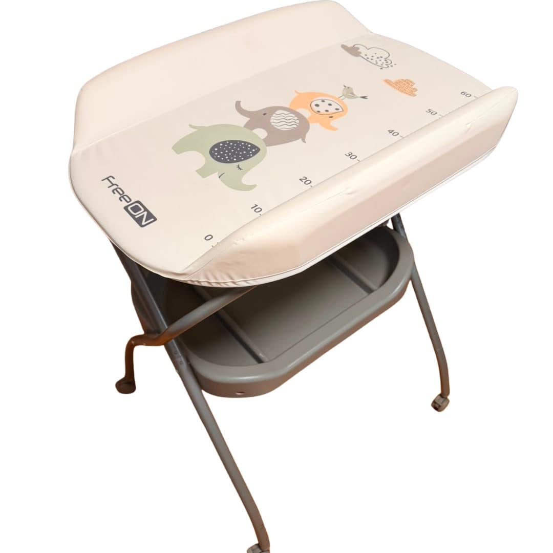 Vaschetta da bagno per bambini FreeOn con supporto e fasciatoio - 5