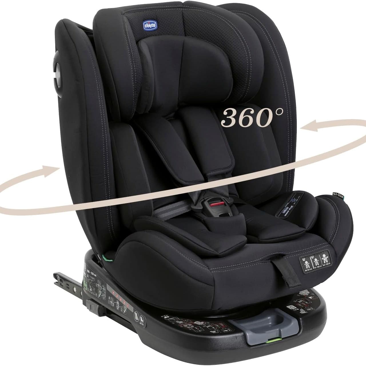 R129 i-Size 40 bis 150 cm Autositz mit Isofix-Befestigung - 2