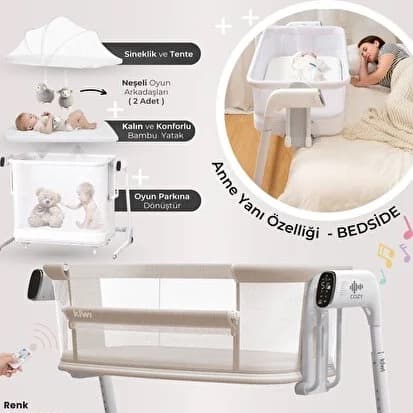 Kiwi Cozy 3in1 smart crib - 2