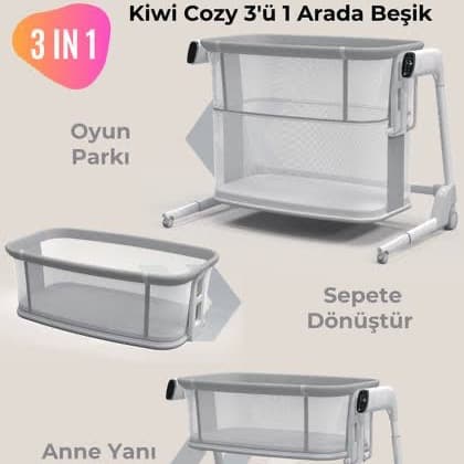 Kiwi Cozy 3in1 smart crib - 3