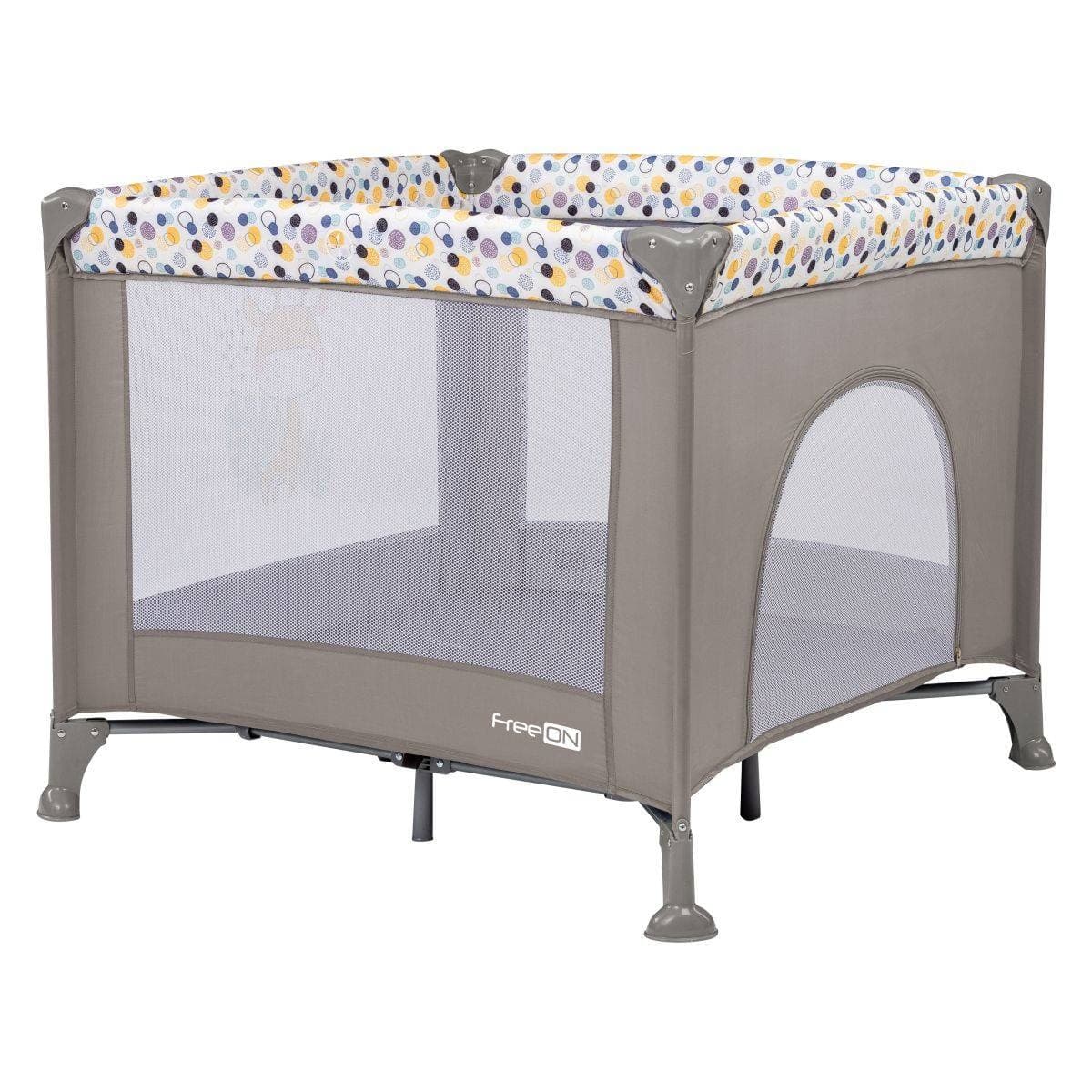 FreeOn Square Oyun Parkı - Katlanabilir Bebek Oyun Parkı (93 × 93 cm) - 4