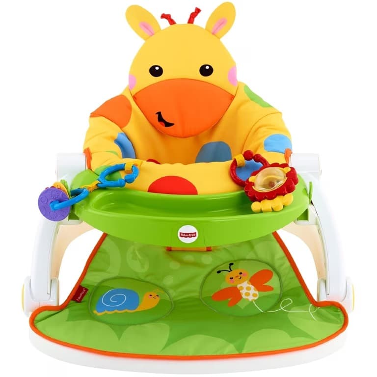 Silla Sit Me Up con diseño de jirafa de Fisher-Price