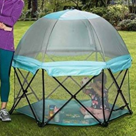 Playard portatile Safety MyPlay Deluxe con copertura - 5