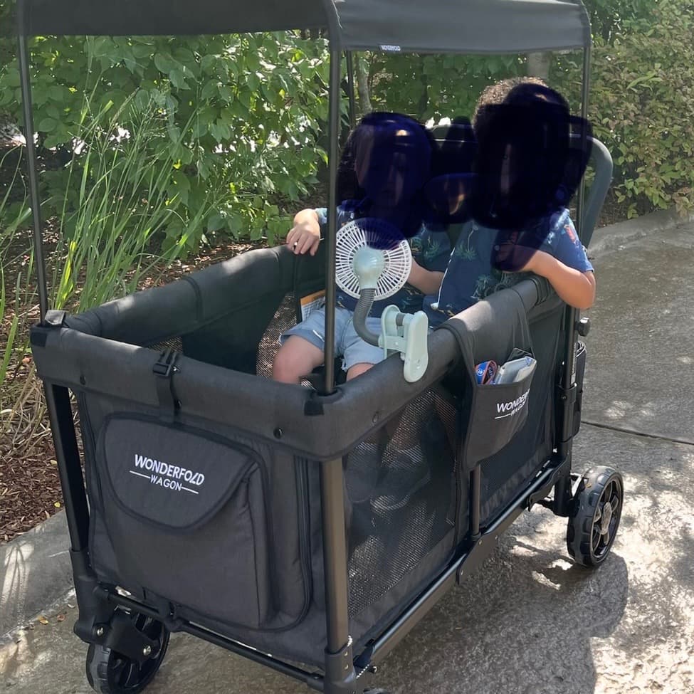 Wonderfold Quad Wagon con tettuccio - 4