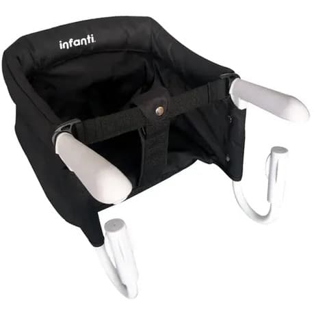 Portable Black Table Seat Adaptable For Infant Baby