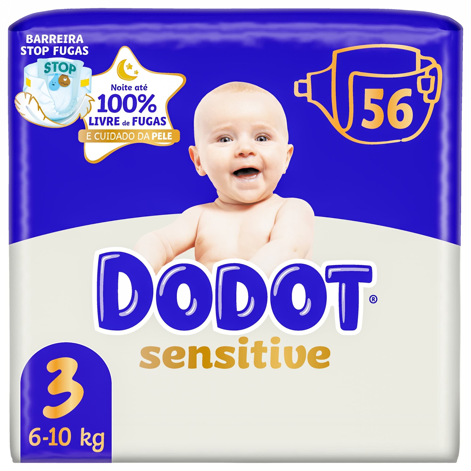 Couches : Sensitive T3 (6-10 kg)