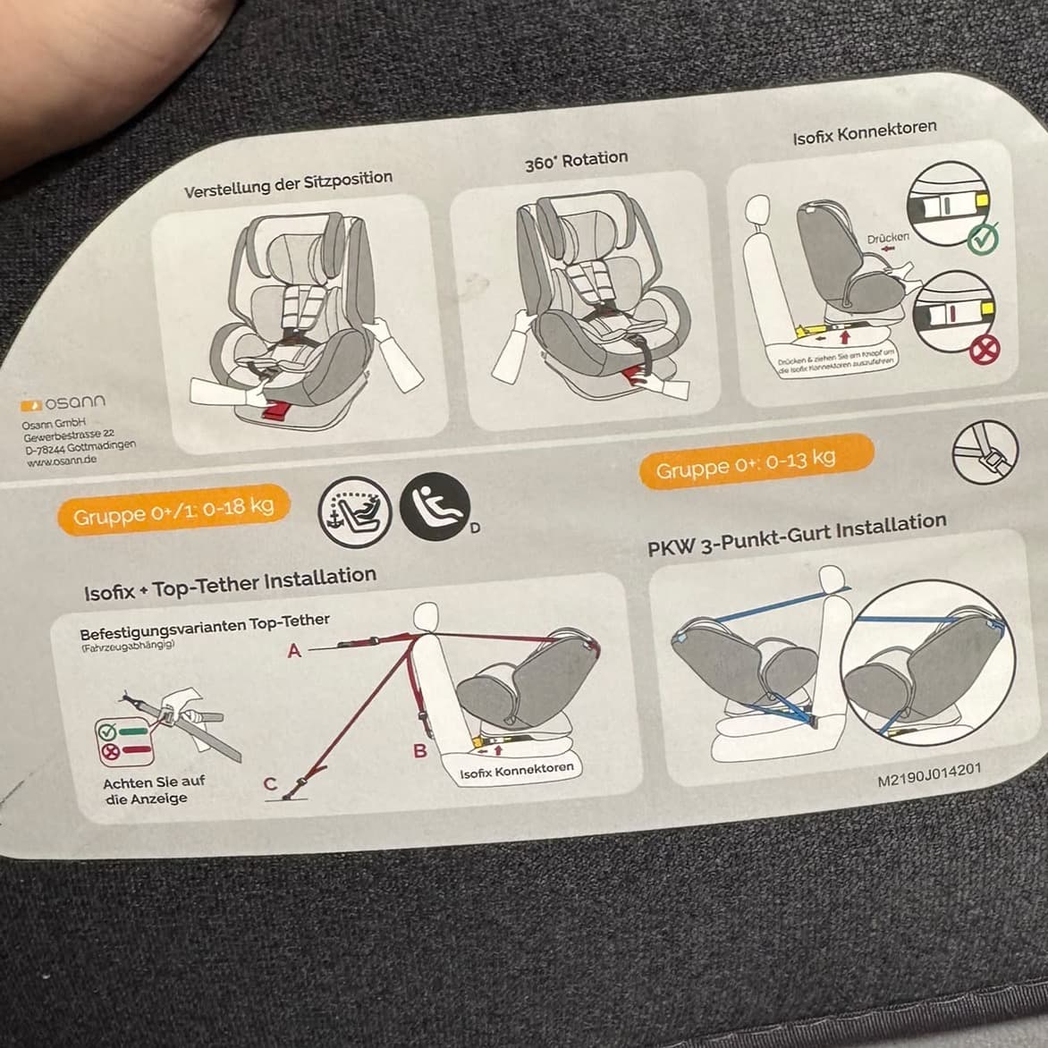 Car seat with isofix - 5
