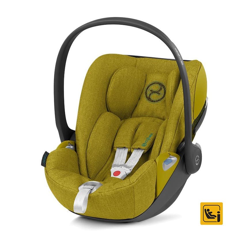 Cybex Cloud Z i-Size — Hardal Sarısı | Isofix Taban ve YOYO Bebek Arabası Adaptörleri ile - 2