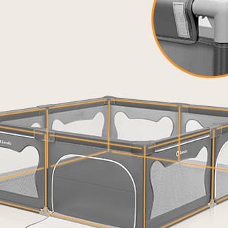 Lionelo Willow XL - Laufstall - 5