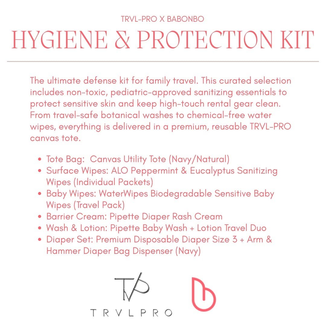 Babonbo x Trvl Pro - Hygiene & Protection Kit - 3