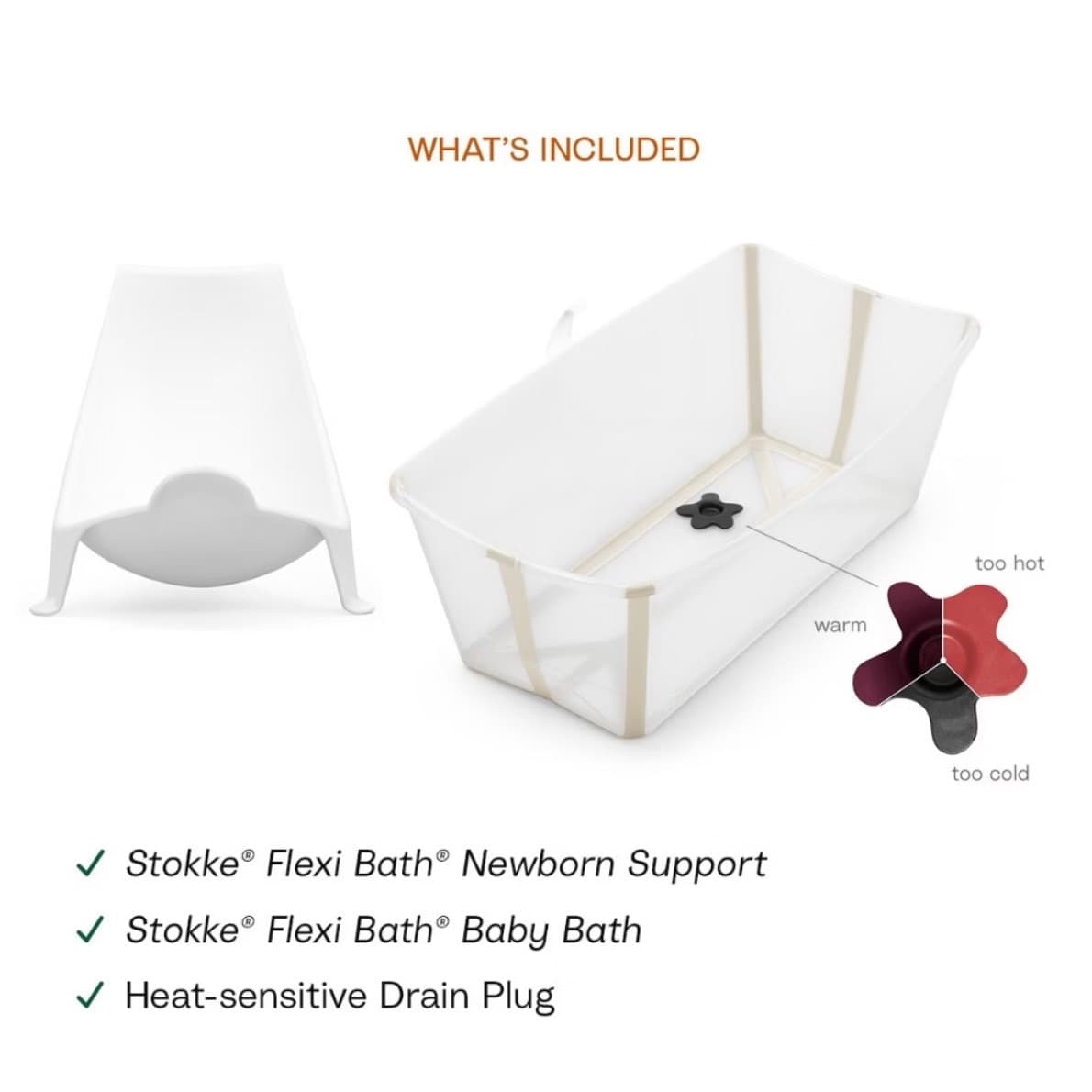🛁 Stokke Flexi Bath + Soporte para recién nacidos - 2